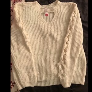 Chenille sweater